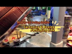 Intelligent Box Packing Shrinking Case Sealing Machine Line Untuk Koil Moisequit