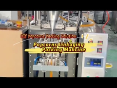 DIY Popcorn Double-hopper VFFS Packing Machine Pengemasan Tandem