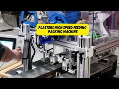 Mesin Pengemas Pemberi Makan Penghitung Kecepatan Tinggi Untuk Multi Plester