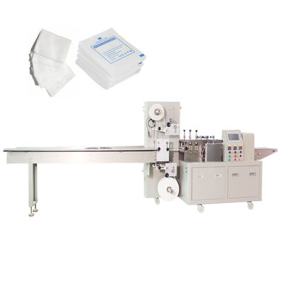 2.5KW 4 Side Sealing Packing Machine Fleksibilitas Disposable Wipe Packing