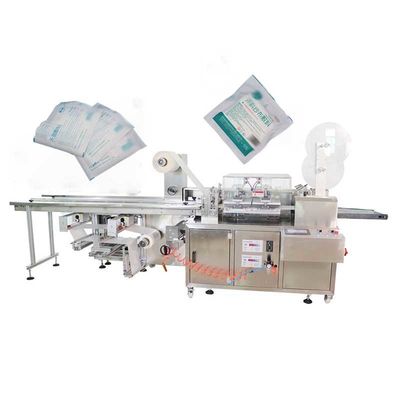 Good price 0,6 - 0,8MPa Side Sealing Packing Machine Mesin Kemasan Kasa Swab on line