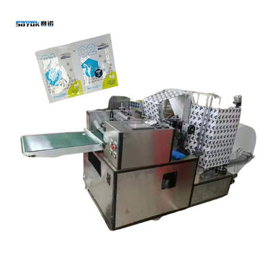 Good price Fleksibel Panjang disesuaikan 4 Sisi Sealing Packing Machine Liquid Screen Protector Wipe Produksi Line on line
