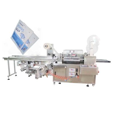 Mesin Pengemas Masker N95 2 Jalur Mesin Pengemas Masker Wajah 5.5KW