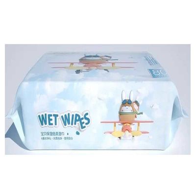 30PC - 80PC Mesin Pembuat Tisu Basah Bayi / Mesin Produksi 3KW