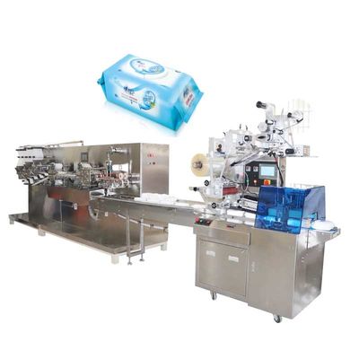 30PC - 80PC Mesin Pembuat Tisu Basah Bayi / Mesin Produksi 3KW