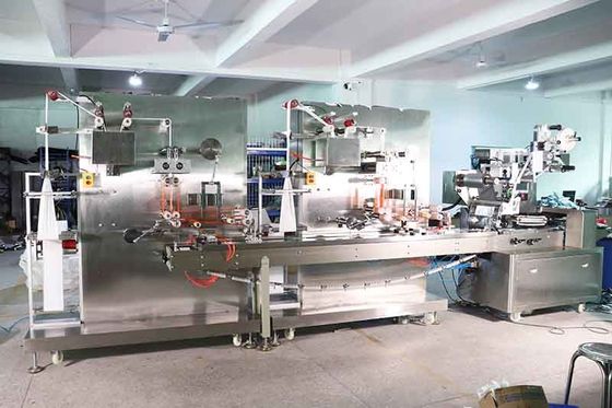PLC Wet Wipes Packing Machine Automatic Refreshing Cleaning Single Wet Wipes Tissue Sachet Making Machine 220v Mesin pembuatan tisu