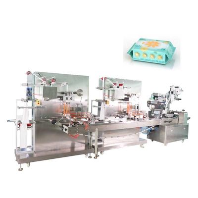 Mesin Pengemas Otomatis ODM Servo Driven Controlled Wet Wipes Tahan Lama