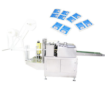 Mesin Swab Kosmetik Alkohol 50Hz Mesin Pembungkus Otomatis