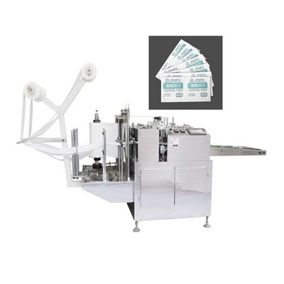 50Hz / 60Hz Alkohol Prep Pad Machine 220V Horizontal Sealing Machine