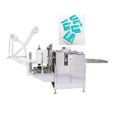 Mesin Swab Alkohol Horizontal Mekanik Mesin Pengemas Tisu 3KW