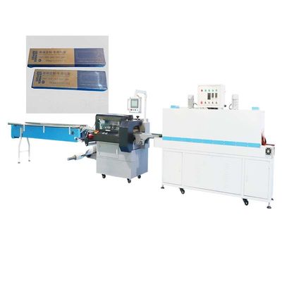 Mesin Pembungkus Susut Horizontal Otomatis 5.5KW Packing Line