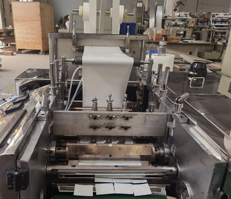 Wet Tissue Non Woven Alcohol Pad Making Machine Mesin Pengemasan Swab Alkohol
