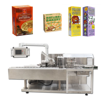 OEM / ODM Horizontal Automatic Cartoning Machine Mesin Pengemas Kotak Listrik