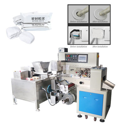 Mesin Pengemas Plastisin Horizontal 220V 60HZ Untuk Permen Lumpur Anak Lumpur