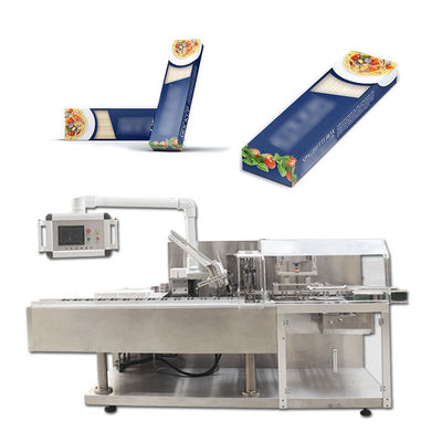 Mesin Cartoning Makanan Mie Otomatis 1.5KW Didorong Mekanis