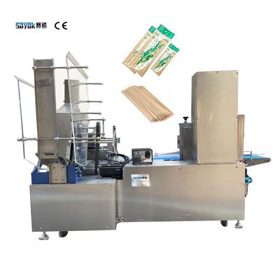 BBQ Skewers Bamboo Stick Packing Machine Menghitung Dan Memberi Makan Otomatis