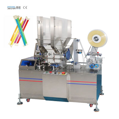 220V 50Hz Mesin Pengemas Sedotan Minum Rentang Pengisian Akurasi 1-50g ≤±1%