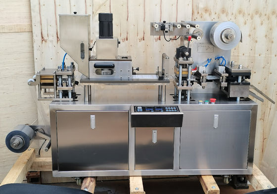 PVC Honey Jam Peanut Butter Liquid Blister Packing Machine 220 / 380v Otomatis