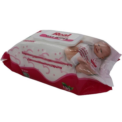 9.6 KW 3300KG Baby Wipe Packing Machine Untuk Kemasan Plastik 30-120 Piece