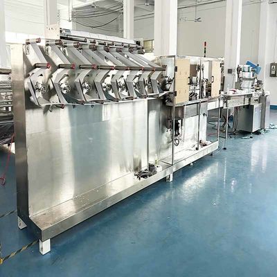 8L Efisiensi Tinggi Mesin Pengemasan Family Wipe Servo Driven Stacking System Mesin Wipe