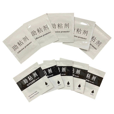 Mesin Mechanical 12mil Film Compatible Four Side Seal Packing Machine Untuk Promoter Adhesi Portable Bag Pack
