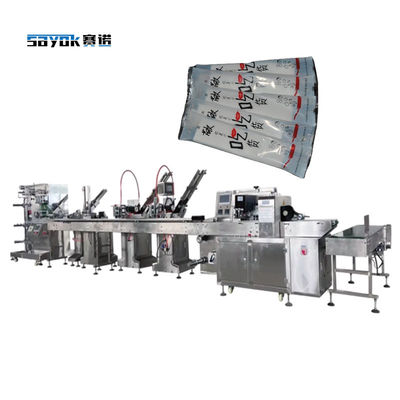 Automatic Feeding Napkin Chopsticks Toothpick Cutlery Set Packing Machine Dengan Sertifikasi CE