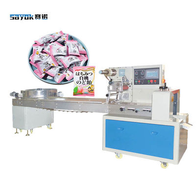 Servo Motor Driven High Speed Candy Automatic Packing Machinery Sekitar 900kg