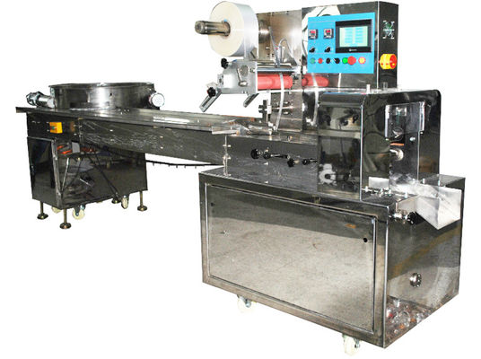 Good price Kualitas tinggi permen karet mesin pengemasan otomatis bergetar jenis piring bantal mesin pengemasan on line