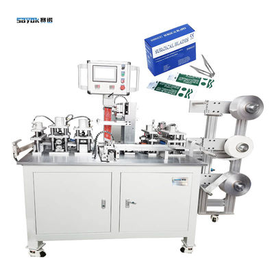 Good price Kualitas tinggi otomatis empat sisi penyegelan Mesin Packing Untuk pisau bedah steril Paket individu on line