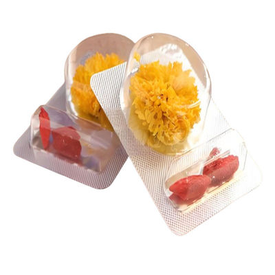 Mesin Kemasan Teh Kesehatan Otomatis AL Plastik Blister Bubble Packing Machine