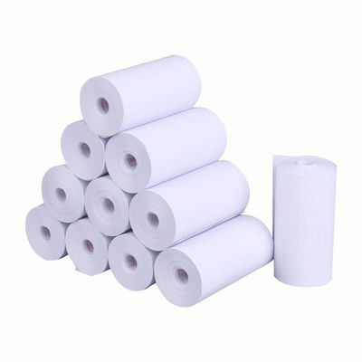 Servo Control 220V 50Hz Mesin Pengemasan Bantal Film Logam Disesuaikan Untuk Termal Paper Besar Dia Rolls