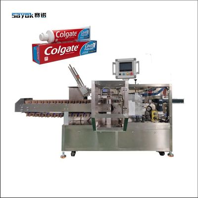 Mesin Kartoner Horizontal Untuk Pipa Pasta Gigi 220V 0.75KW