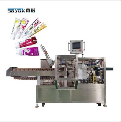 Jenis Sumber Daya 220V 50/60Hz Mesin Cartoning Otomatis Kebisingan Mesin ≤80 dB Konsumsi Udara 20m3/jam
