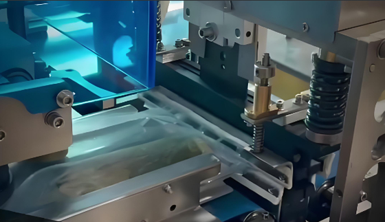 Mesin Pengemas Bantal Vakum Dengan Cara Pemotong Atas dan Bawah untuk Makanan & Sayuran