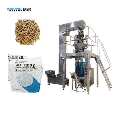 Good price 2.5KG Bean Curd Mixed With Cat Litter Automatic Weighing VFFS Vacuum Packaging Solution Untuk Penyimpanan Mudah on line