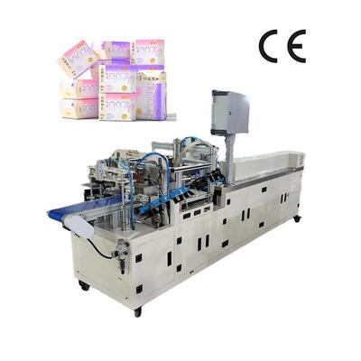 Servo Driven 8-10 PC Saniter Napkin Tas Pra-dibuat Mesin Segel Otomatis Bagging